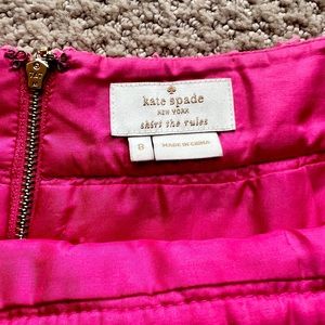 Kate Spade skirt the rules mini tweed skirt- size 8